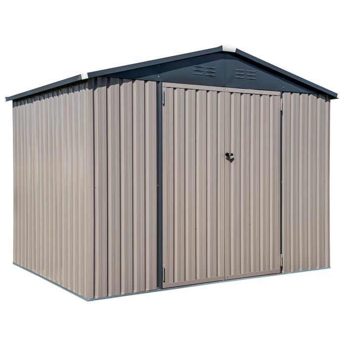 Arrow Cover It 8 x 6 x 6 ft Brown Shed 12 Arrow Cover It 8 x 6 x 6 ft Brown Shed 12