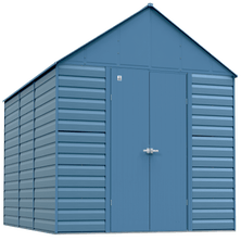 Arrow Select Steel Storage Shed, 12x17, Blue Grey