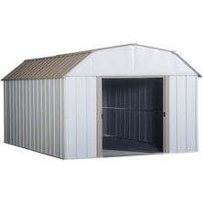 Lexington Steel Storage Shed, 10 ft. x 14 ft. Eggshell