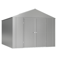 Arrow Elite Steel Storage Shed, 14x16, Galvalume