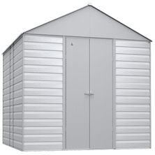 Arrow Select Steel Storage Shed, 14x14, Flute Grey