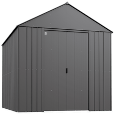 Arrow Classic Metal Shed, 14 x 17, Charcoal