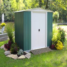 Dresden Series Steel Storage Shed, 8 ft. x 6 ft. Garden Shed