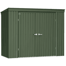 Scotts Lawn Care Storage Shed, 8x4, Green