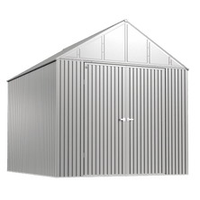 Arrow Elite Steel Storage Shed, 12x14, Galvalume