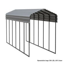 Arrow Carport 10x29x09 Charcoal BKP