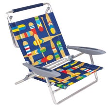 4-Position Lay-flat Beach Chair (C-16)