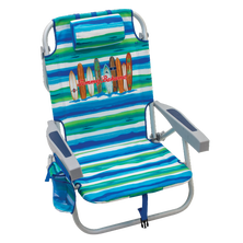 Tommy Bahama Backpack Beach Chair, Green Stripe