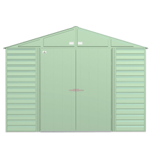 Arrow Select Steel Storage Shed, 10x12, Sage Green