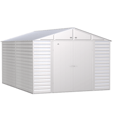 Arrow Select Steel Storage Shed, 10x14, Flute Grey