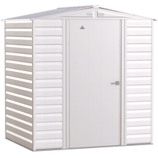 Arrow Select Steel Storage Shed, 6x5, Flute Grey