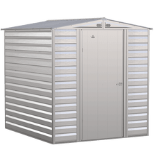 Arrow Select Steel Storage Shed, 6x7, Flute Grey