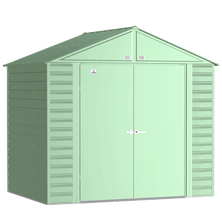 Arrow Select Steel Storage Shed, 8x6, Sage Green