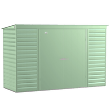 Arrow Select Steel Storage Shed, 10x4, Sage Green