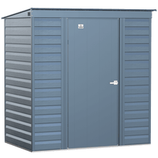 Arrow Select Steel Storage Shed, 8x8, Blue Grey