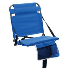 BLEACHER BOSS BUD STADIUM SEAT W/ POUCH BLUE