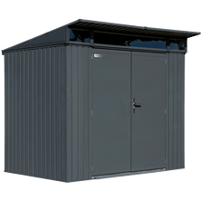 Denali Steel Storage Shed, 8 ft. x 5 ft. Anthracite