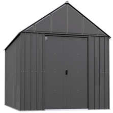 Arrow Classic Metal Shed, 12 x 17, Charcoal