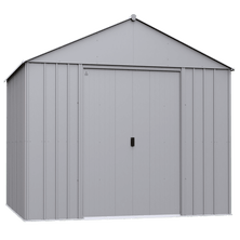 Arrow Classic Metal Shed, 14 x 12, Flute Grey