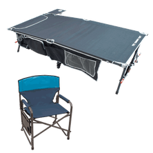 Camp & Go Broadback XXL Chair and Smart XXL Cot Bundle Deal