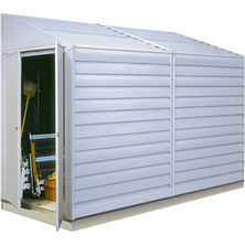 Yardsaver&reg; Steel Storage Shed, 4 ft. x 10 ft.