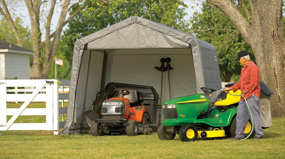 5 Lawn Equipment Storage Solutions