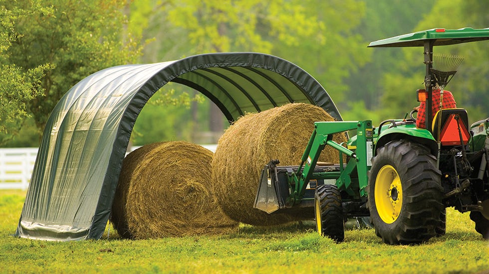 Shade, Storage, and More Solutions for Livestock Farms