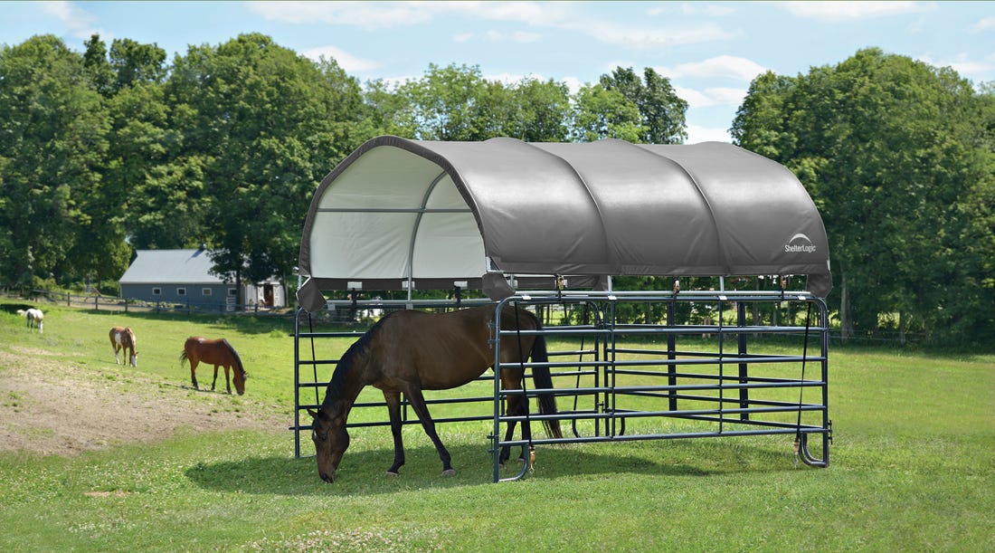 Meet The All-New Corral Shelter Livestock Shade