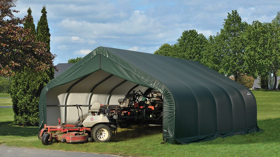 how to maintain a tarp building