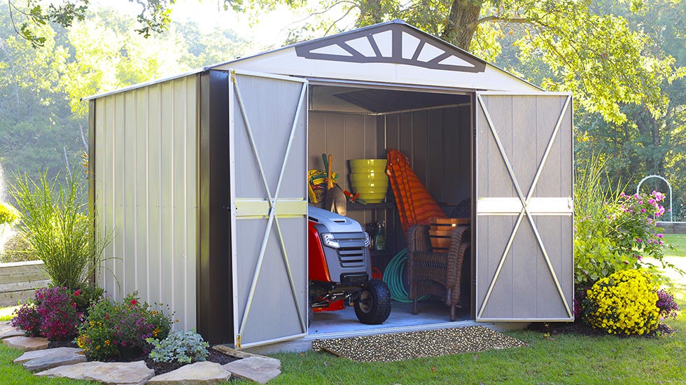 8 Arrow Steel Sheds for a Clutter-Free Backyard