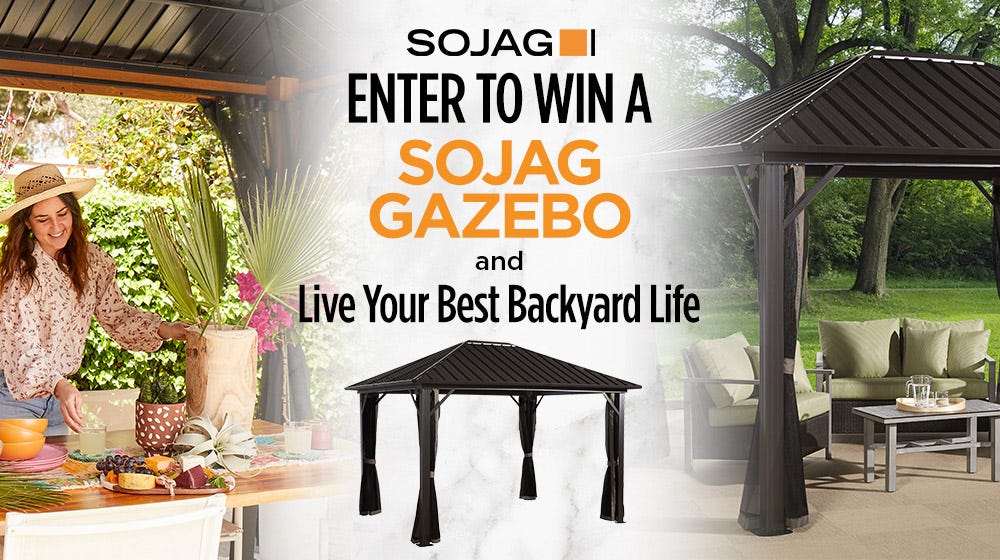 Enter to Win a SOJAG Gazebo