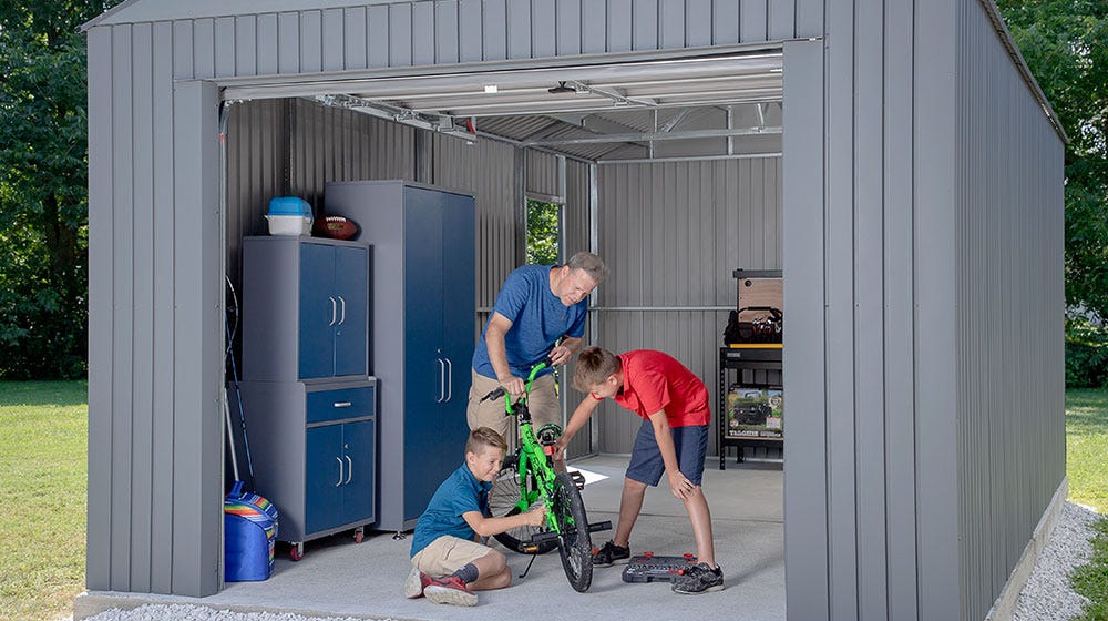 Create a Steel Workshop Garage in 10 Easy Steps