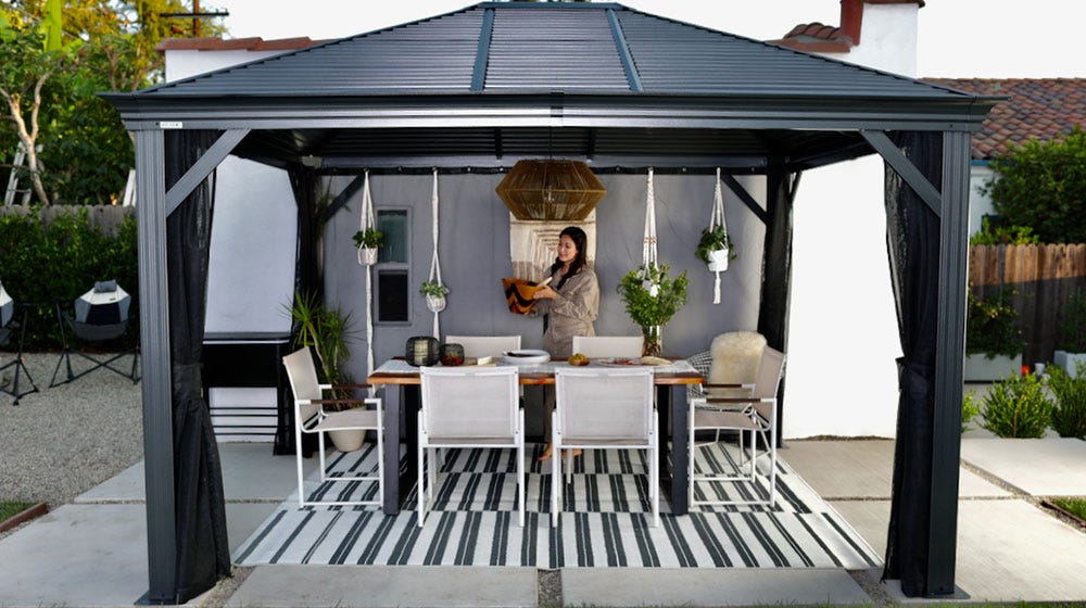 Upgrade Your Backyard with an Outdoor Permanent Gazebo