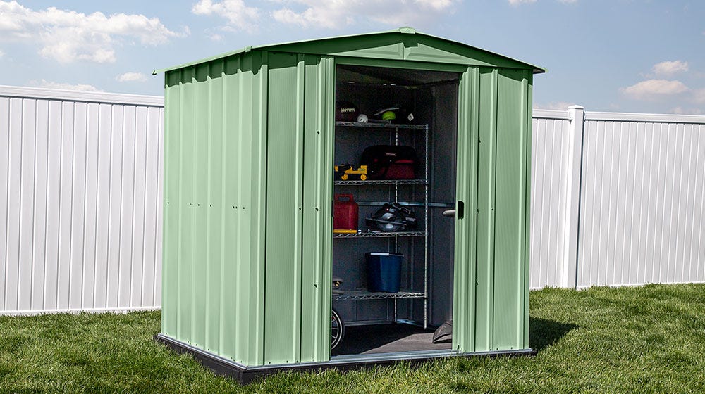 Arrow Classic easy to assemble storage shed