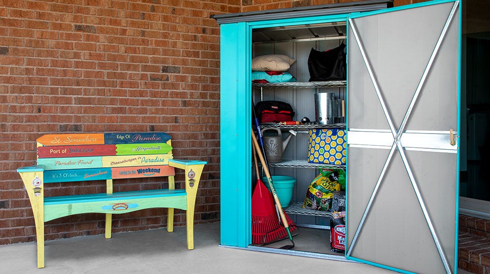 Shed Storage Organization Tips & Ideas