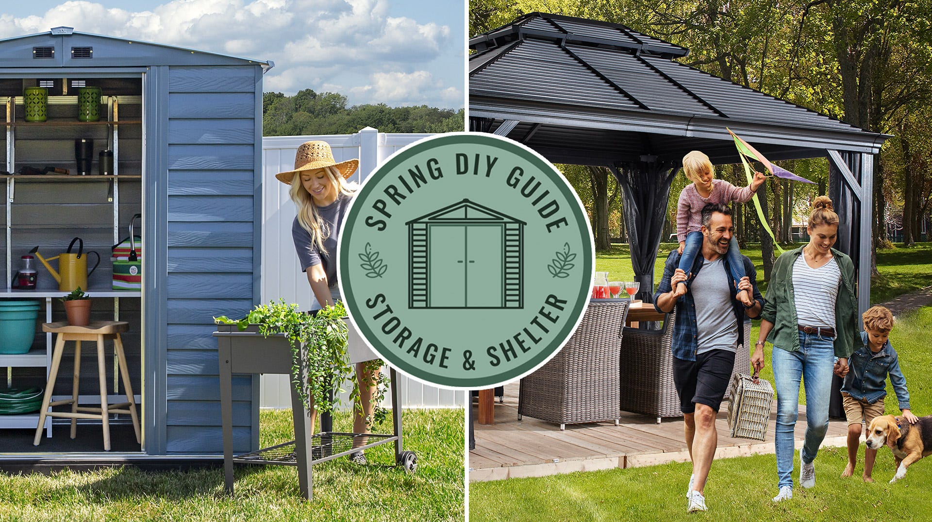 Spring DIY Storage &amp; Shelter Guide