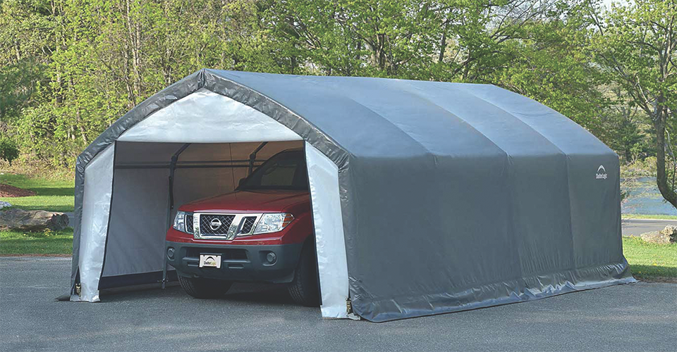 Meet the AccelaFrame HD Shelter: The Perfect Seasonal Storage Tent and Outdoor Garage