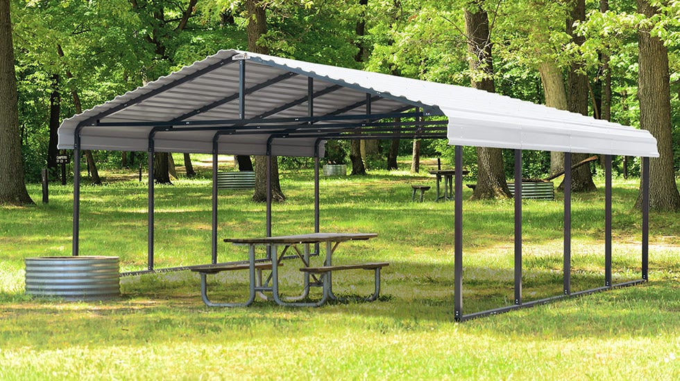 Using an Outdoor Carport in a Business or Municipal Setting