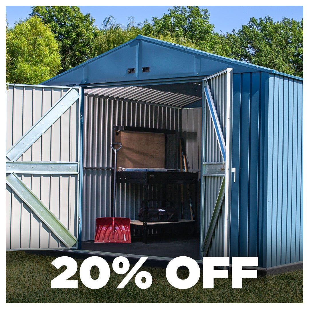 20% Off Arrow Elite Sheds