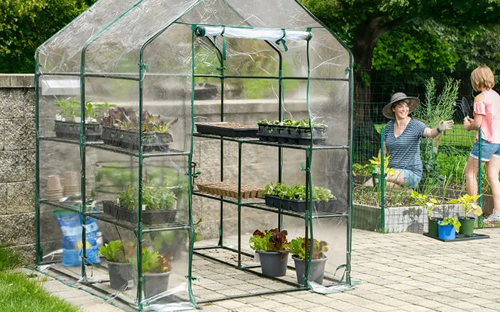 Patio greenhouse