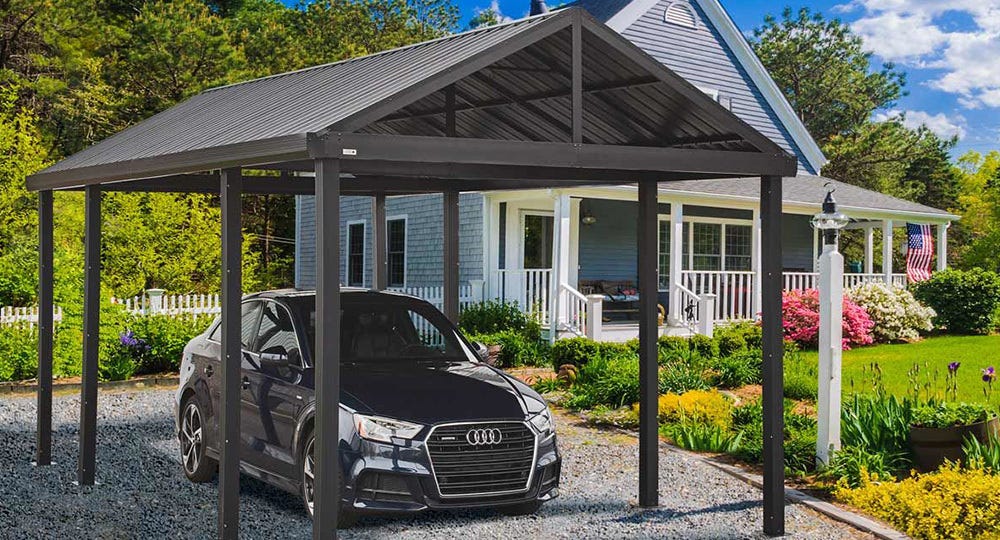 Driveway carport