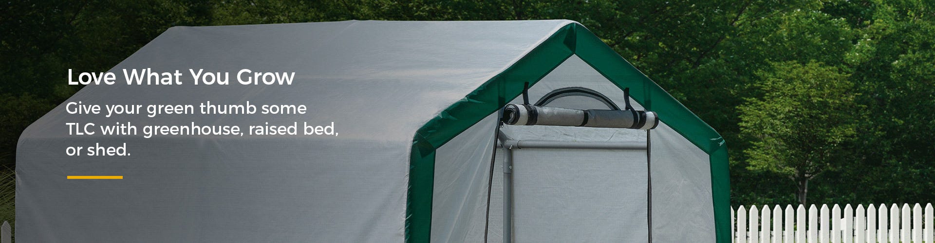 Top of a Portable Greenhouse