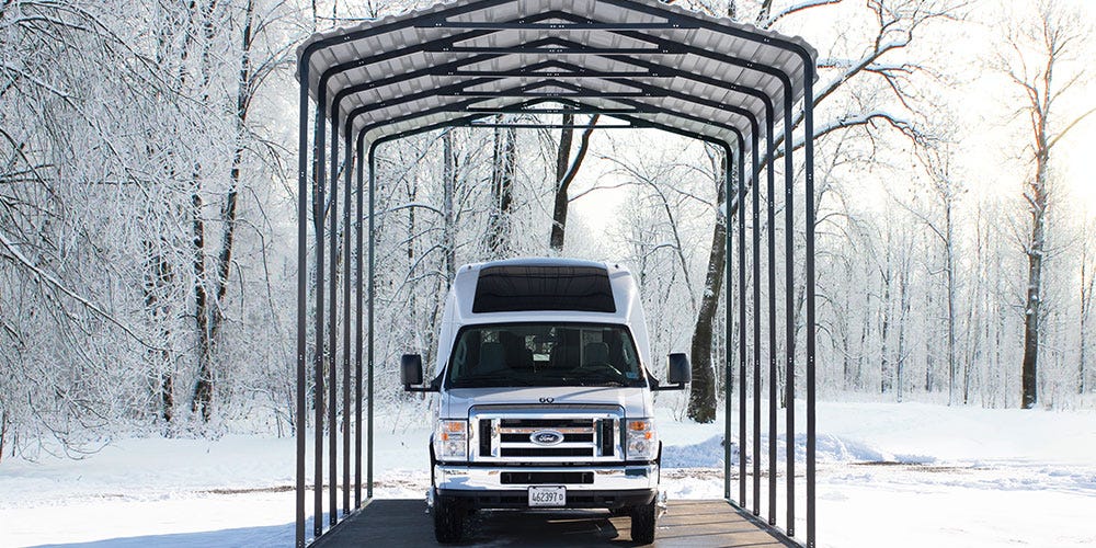 Arrow Carport RV Storage