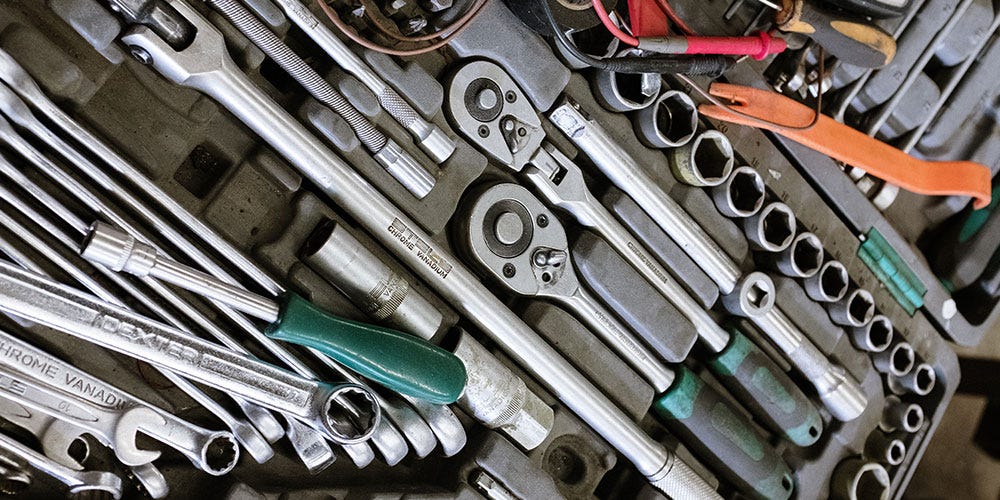 Auto repair storage