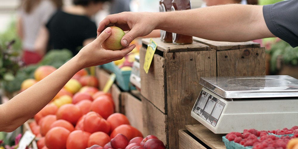 Farmers Market Stand