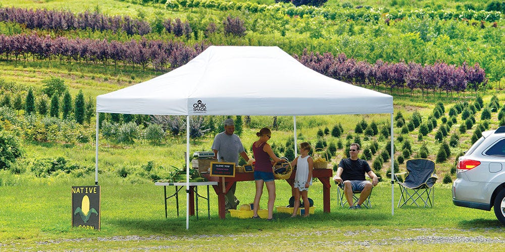 Farmers Market Stand | Quik Shade Commercial Series Pop-up Canopy