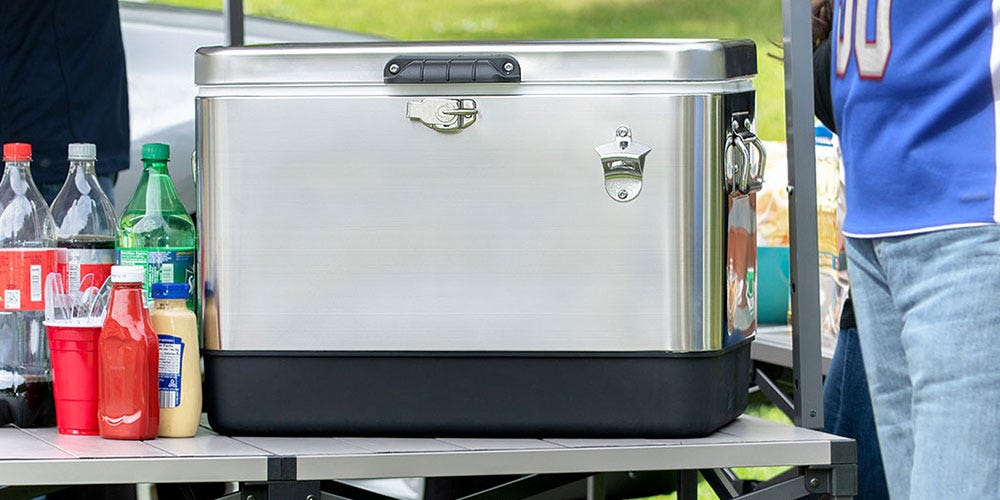 Father's Day gift idea: a metal cooler