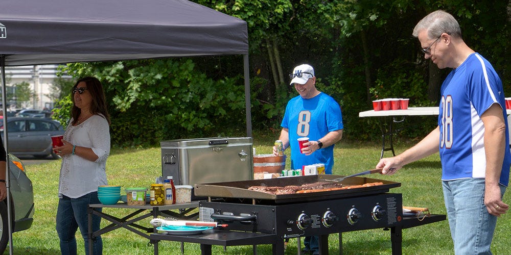 tailgating football party