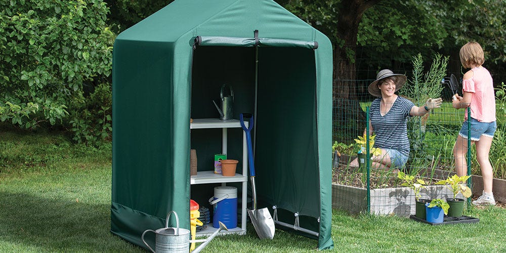 Fabric Garden Shed Backyard