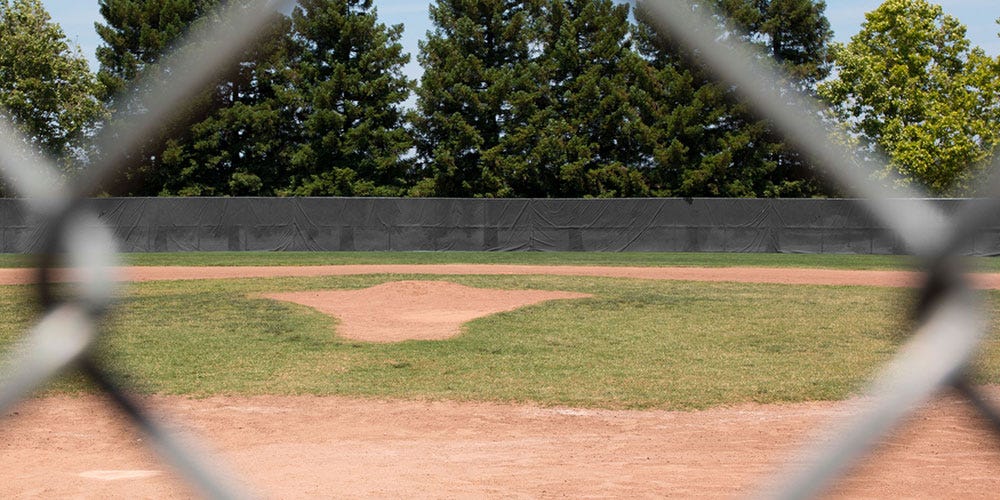 Baseball Windscreen Windscreen Outfield